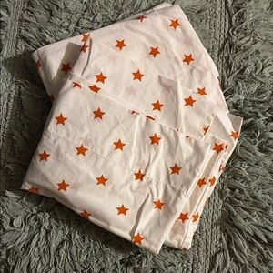 Pottery barn kids Star Patterned Fabric pillow cases - standard size